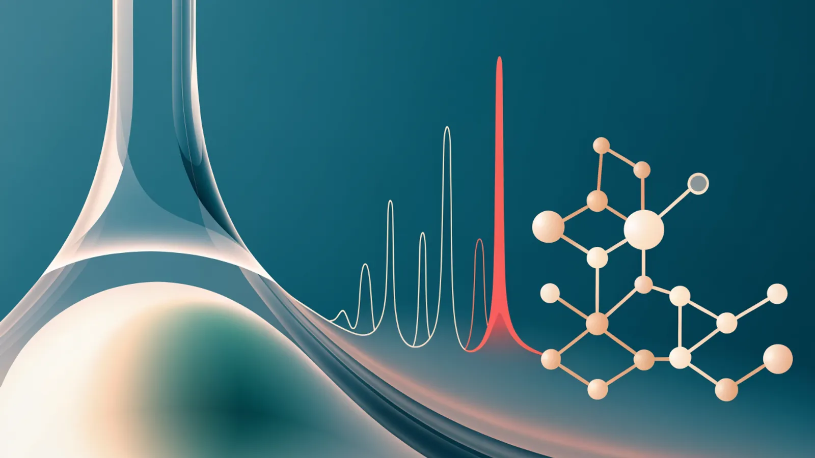 Illustration representing fake and contaminated peptides and laboratory testing